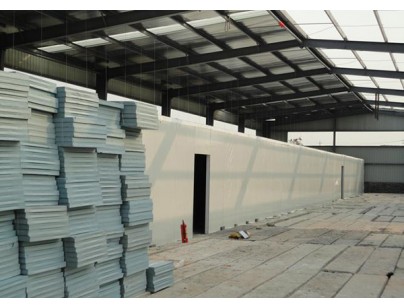 武漢蒙牛乳業1200立方乳制品冷庫（食品保鮮冷藏庫）工程案例