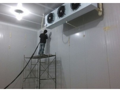 武漢蒙牛乳業1200立方乳制品冷庫（食品保鮮冷藏庫）工程案例