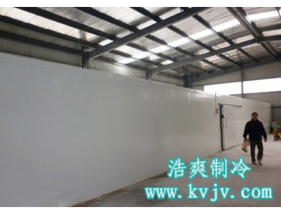 武漢蒙牛乳業1200立方乳制品冷庫（食品保鮮冷藏庫）工程案例
