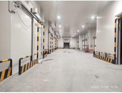 江蘇太倉遠洋物流二氧化碳復疊系統冷庫建造工程案例